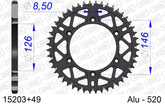 Corona AFAM 15203+49 in all. passo 520 SUZUKI RM 125 1994  -2003